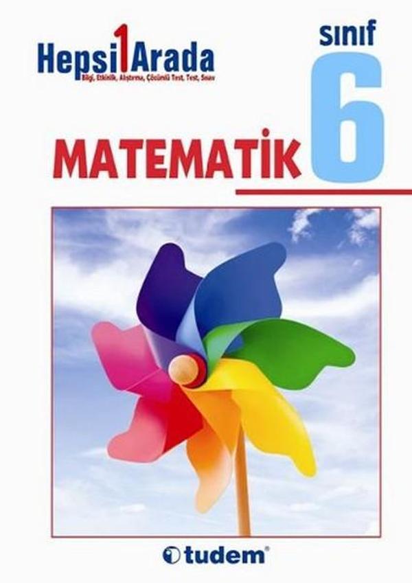 Tudem 6. Sınıf Hepsi Bir Arada Matematik - Tudem Yayınları - Ders Kitapları - Image 1