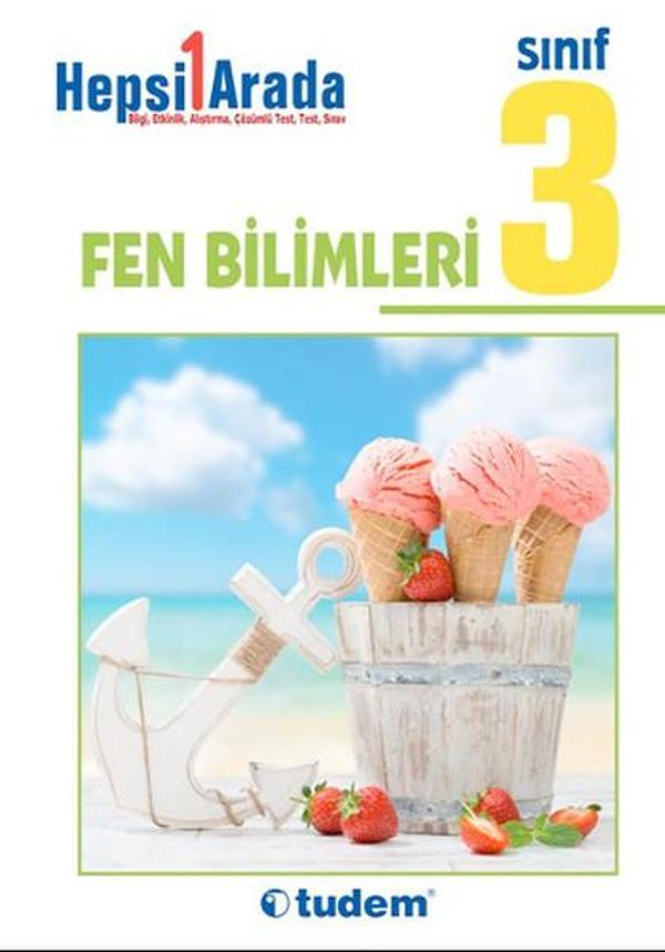 Tudem 3. Sınıf Fen Bilimleri Hepsi Bir Arada - Tudem Yayınları - Ders Kitapları - Image 1