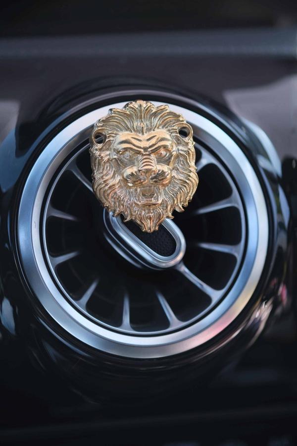 Tasarım Arabam Atike Elif Akın Gold Aslan Klima Koku - Image 1