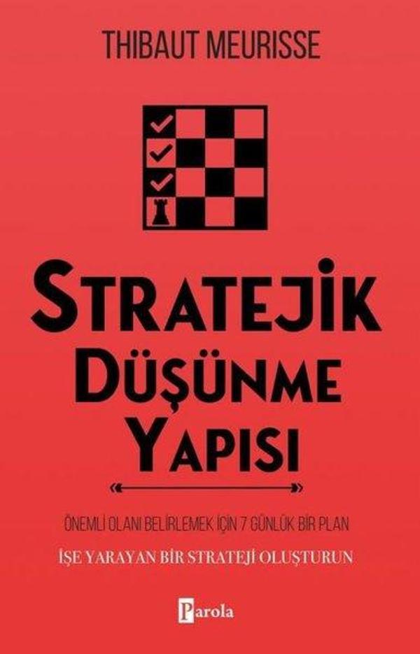 Stratejik Düşünme Yapısı - Parola Yayınları - Image 1