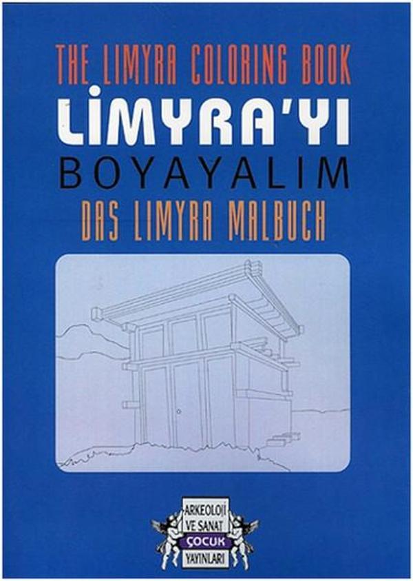 Limyra'yı Boyayalım Das Limyra Malbuch - The Limyra Coloring Book - Arkeoloji ve Sanat Yayınları - Image 1