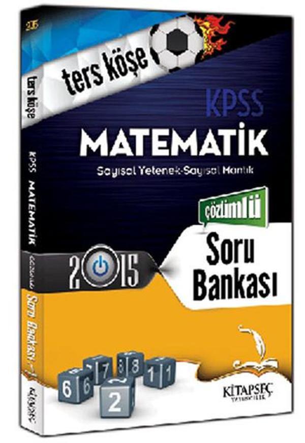 Kitapseç 2015 KPSS Matematik Ters Köşe Soru Bankası - Kitapseç Yayınları - Image 1