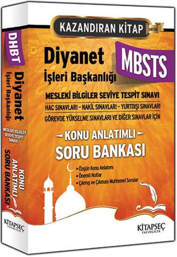 Kitapseç 2015 MBSTS Diyanet İşleri Başkanlığı Konu Anlatımlı Soru Bankası - Kitapseç Yayınları - Image 1