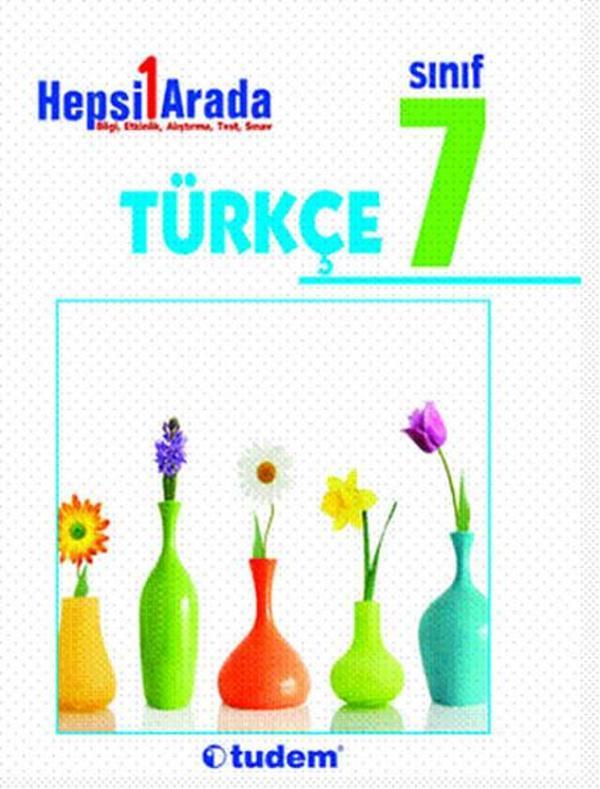 Tudem 7. Sınıf Türkçe Hepsi 1 Arada - Tudem Yayınları - Ders Kitapları - Image 1