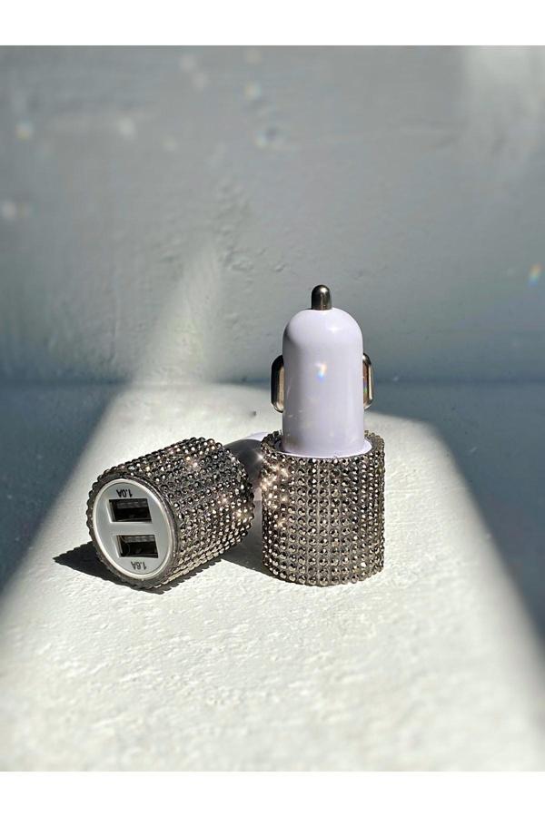 Tasarım Arabam Atike Elif Akın Füme İ Araç Çakmaklık Şarj Cihazı - Image 1