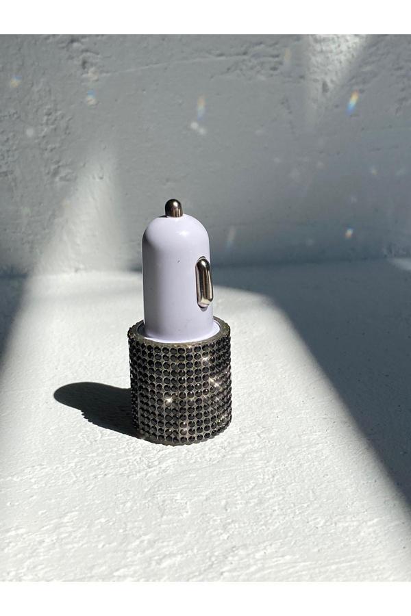 Tasarım Arabam Atike Elif Akın Siyah Araç Çakmaklık Şarj Cihazı - Image 1