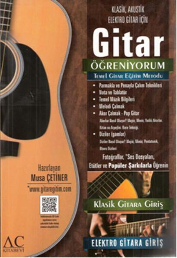 Gitar Öğreniyorum - Temel Gitar Eğitim Metodu - AC Kitapevi - Image 1