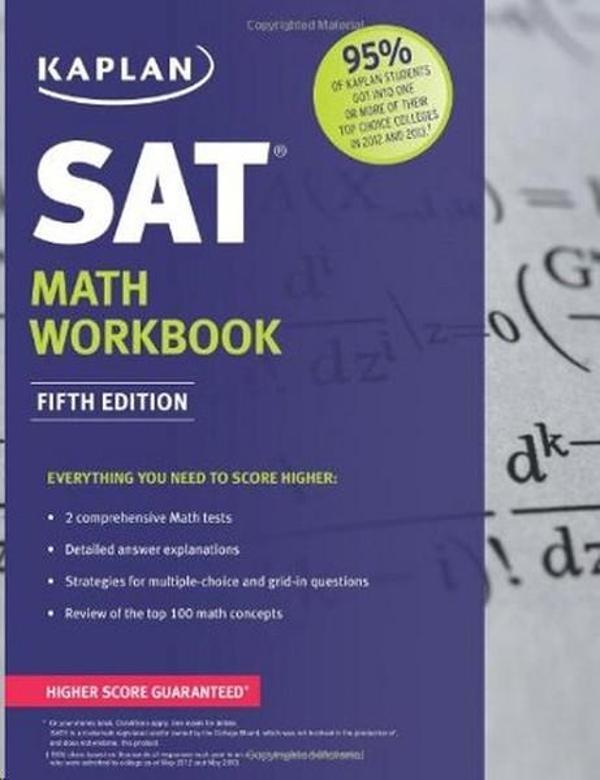 Kaplan Sat Math Workbook - Kaplan - Image 1