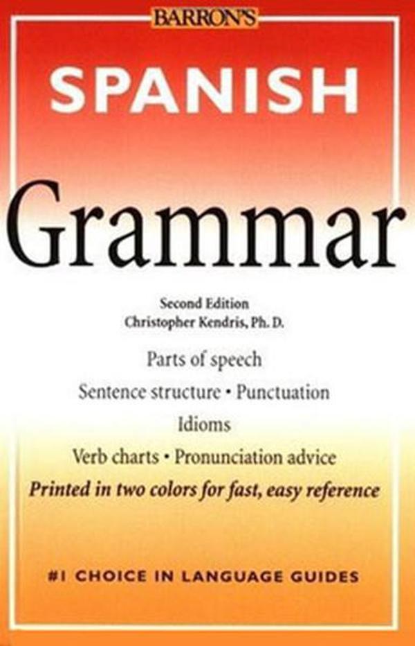 Barrons Educational Series Spanish Grammar - Barrons Educational Series - Image 1