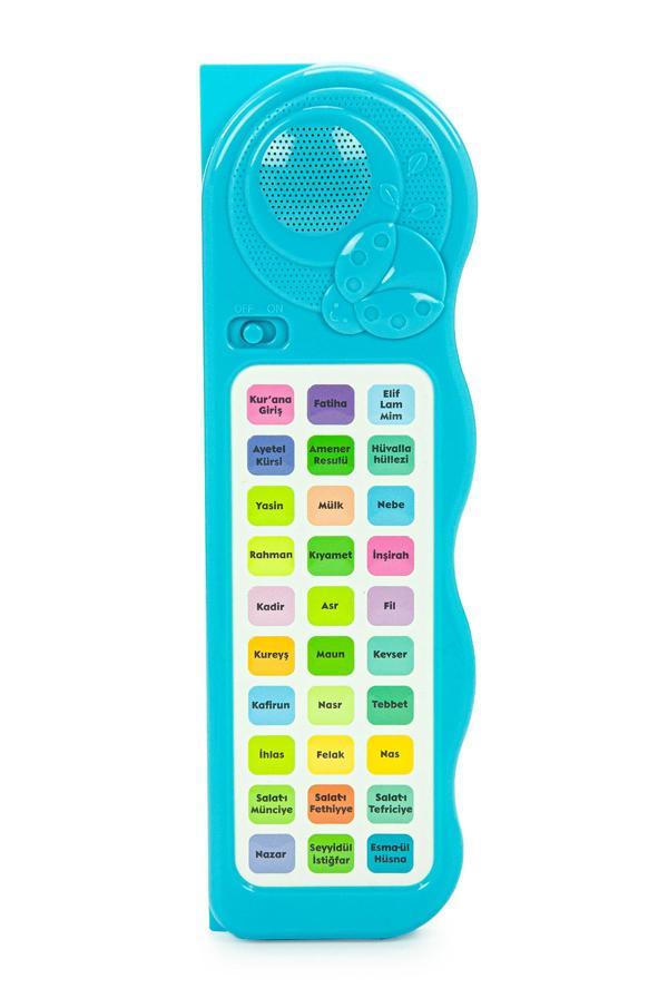 Sesli Yasini Şerif Ögreten Cihaz Mavi - Image 1