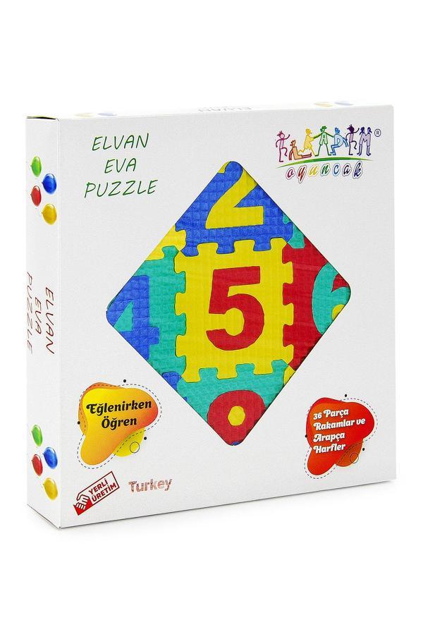 Arapça Harfler Ve Türkçe Rakamlar Kutu Puzzle Yapboz - Image 1