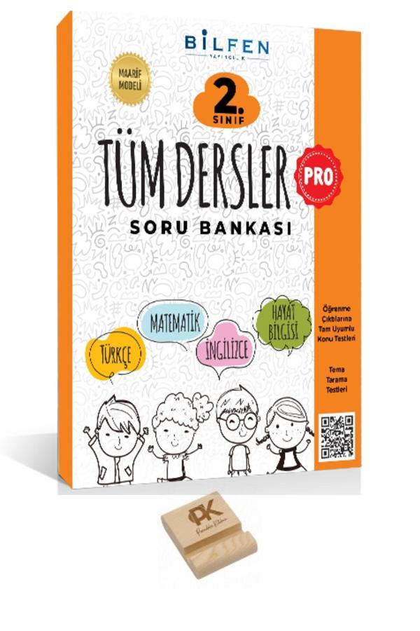 Bilfen 2. Sınıf Tüm Dersler Pro Soru Bankası ve Telefon Standı - Bilfen Yayınları - Image 1