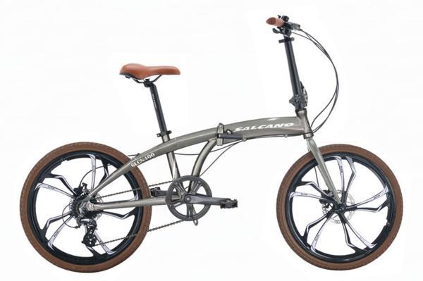 Salcano Slcn 400 HD 8 Vites, 24 Jant Hidrolik Fren Katlanır Bisiklet - Image 1