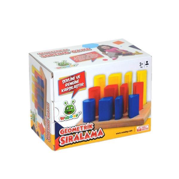 075KR WaaOODOY GEOMETRİK ŞEKİLLİ SIRALAMA - Image 1