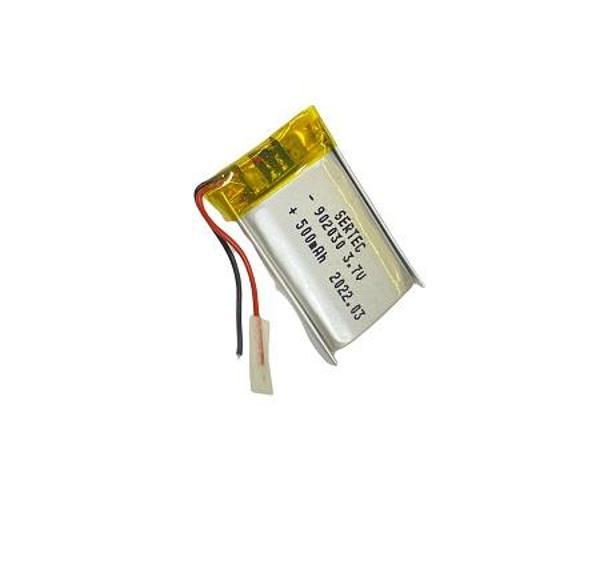 902030 3.7V 500 mAh Li-Polymer Pil Devreli/1.5A - Image 1