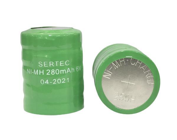 6V Ni-Mh 280 Mah Buton Şarjlı Pil - Image 1