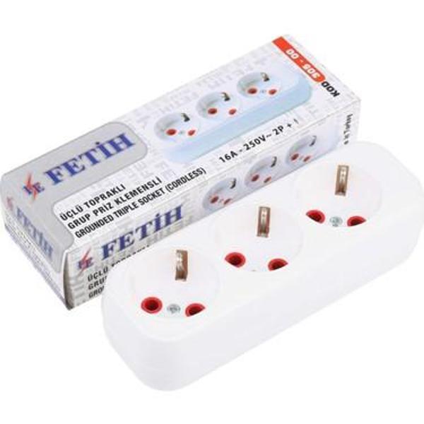 Üçlü Boş Kasa Priz - Image 1