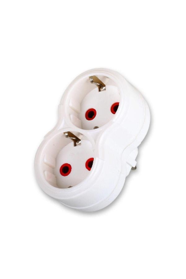 Fetih İkili Topraklı Fişli Priz - Image 1