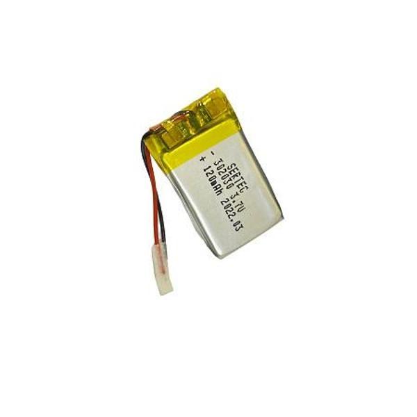 302030 3.7V 120 MAh Li-Polymer Pil Devreli/1.5A - Image 1