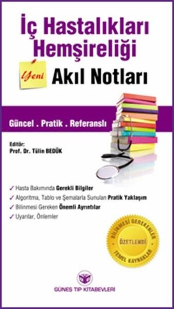 İç Hastalıkları Hemşireliği - Akıl Notları - Güneş Tıp Kitabevleri - Image 1