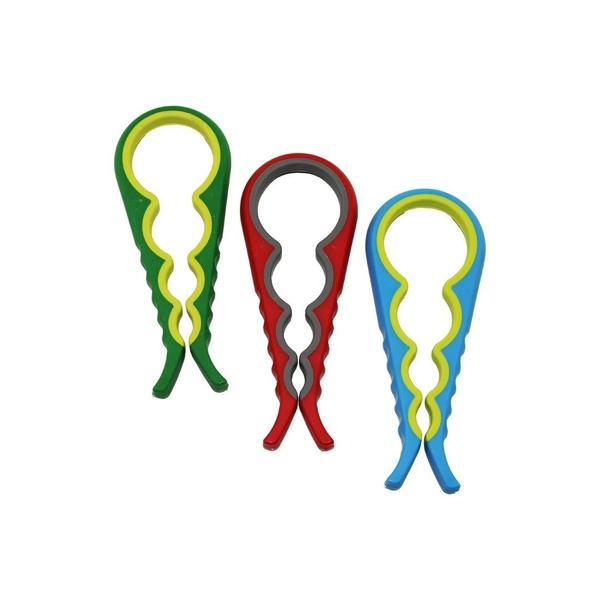 4 BOY PLASTİK KAVANOZ - ŞİŞE AÇACAK RENKLİ (5365) - Image 1