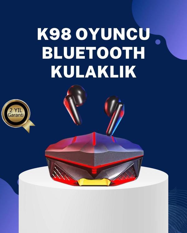 Kablosuz Gaming Kulaklık Gürültü Önleyici Mikrofonlu - Image 1