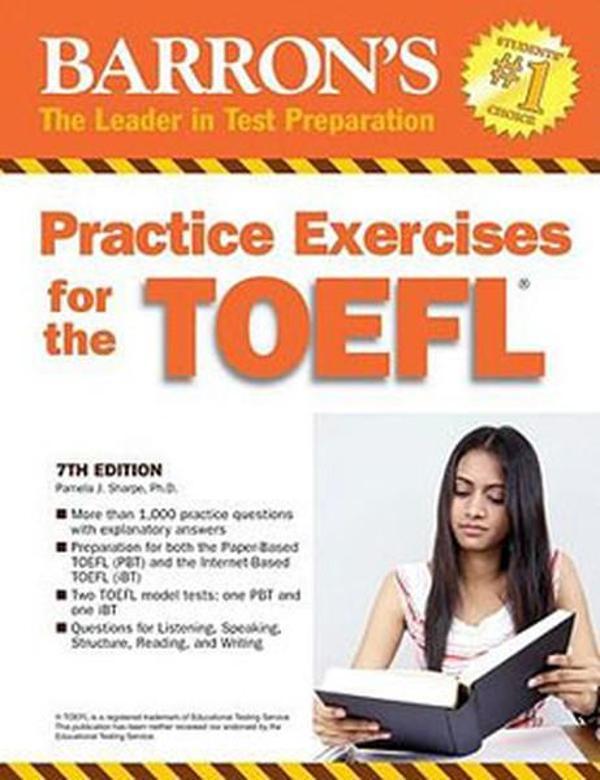 Practice Exercises for the TOEFL: 7th Edition - Barrons Educational Series - Image 1