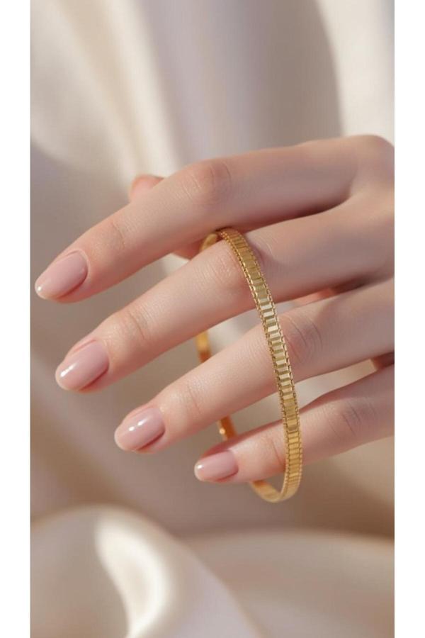 Kuyumcu Nurettin 15 gr (GRAM) Yeni Nesil Çöp Bilezik 22 Ayar Altın Yatırımlık İşçiliksiz