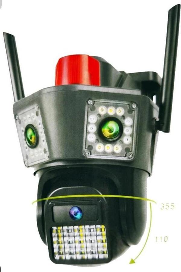 Apronx APX-WPG490 9Mp 3.6mm Üç Kamera 42 Led Wifi PTZ - Image 1