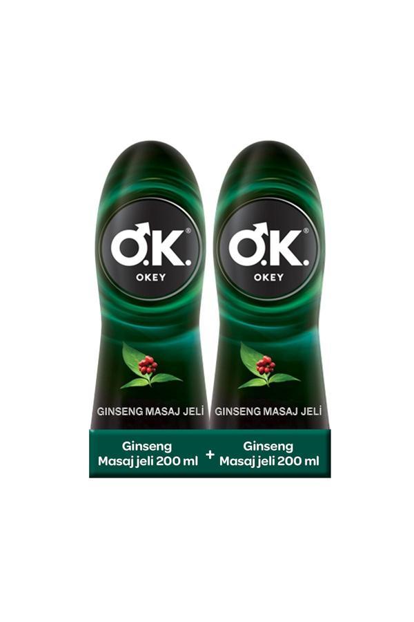 Ginseng Masaj Jeli Su Bazlı 2'li Set 400 ml - Image 1