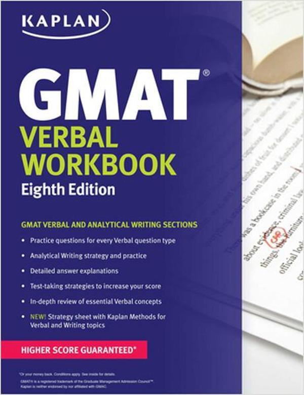 Kaplan GMAT Verbal Workbook - Kaplan - Image 1
