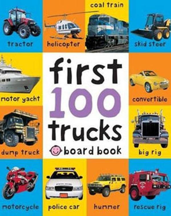 First 100 Trucks (Soft to Touch Board Books) - Priddy Books - Image 1