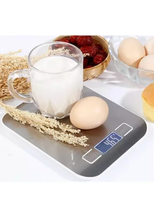 Metal Dijital Mutfak Terazisi Hassas Tartı 5 Kg Crown (4490) - Image 1