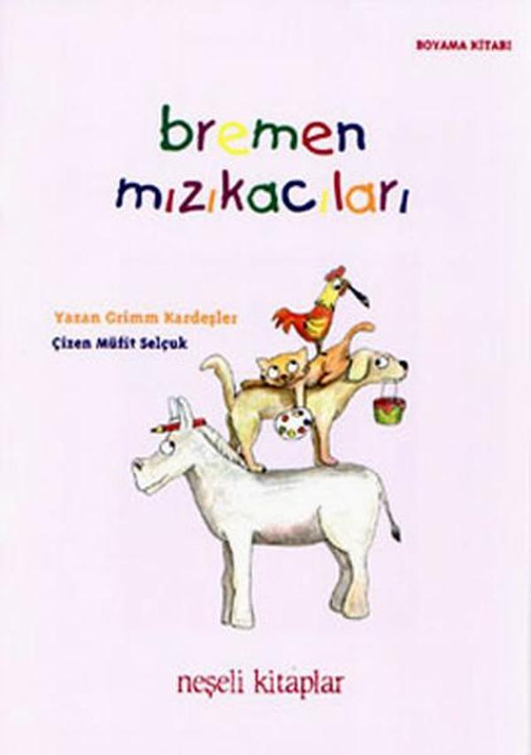 Bremen Mızıkacıları-Boyama Kitabı - YGS Yayınları - Image 1