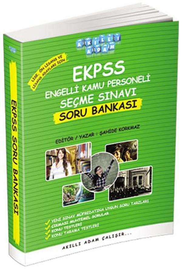 EKPSS Engelli Kamu Personeli Seçme Sınavı Soru Bankası - Akıllı Adam - Image 1