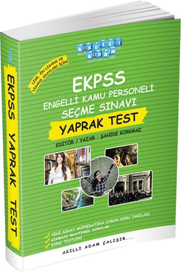 EKPSS Engelli Kamu Personeli Seçme Sınavı Yaprak Test - Akıllı Adam - Image 1