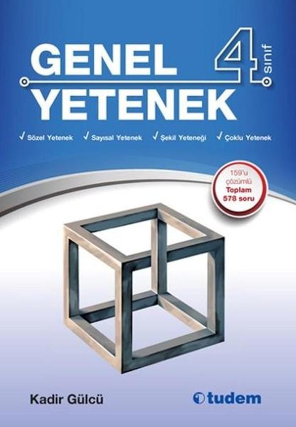 4. Sınıf Genel Yetenek - Tudem Yayınları - Ders Kitapları - Image 1