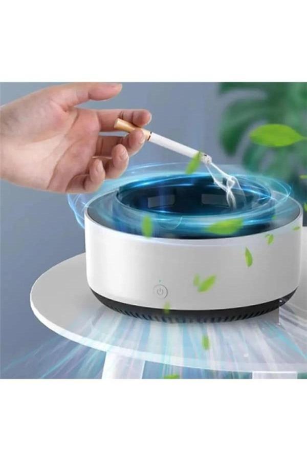 Samorian Dumanı Ve Kokuyu Hapseden Kül Tablası, Akıllı Kokusuz Küllük, Duman Çekici Sigara Küllüğü - Image 1