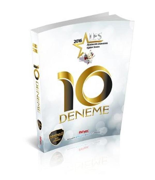 İhtiyaç 2016 ALES 10' lu Deneme Seti - İhtiyaç Yayıncılık - Image 1