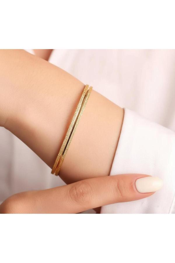 Kuyumcu Nurettin 18 gr (GRAM) Ray Çöp Bilezik 22 Ayar Altın Yatırımlık İşçiliksiz