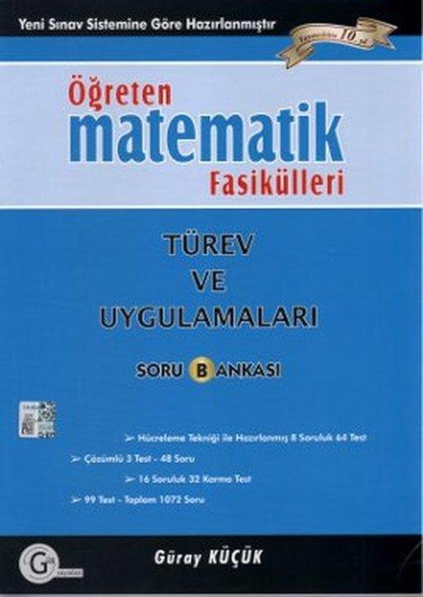 Öğreten Matematik Fasikülleri - Türev ve Uygulamaları Soru Bankası - Gür Yayınları - Image 1
