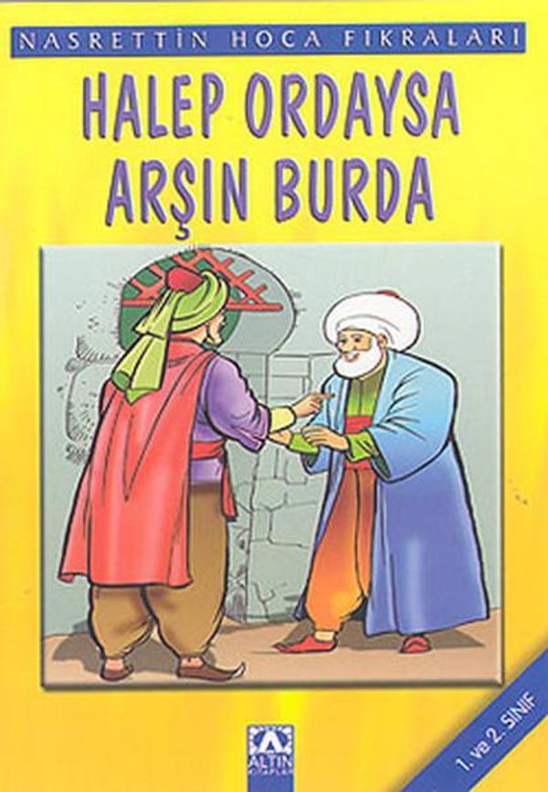 Nasrettin Hoca Fıkraları-Halep Ordaysa Arşın Burda - Altın Kitaplar - Image 1