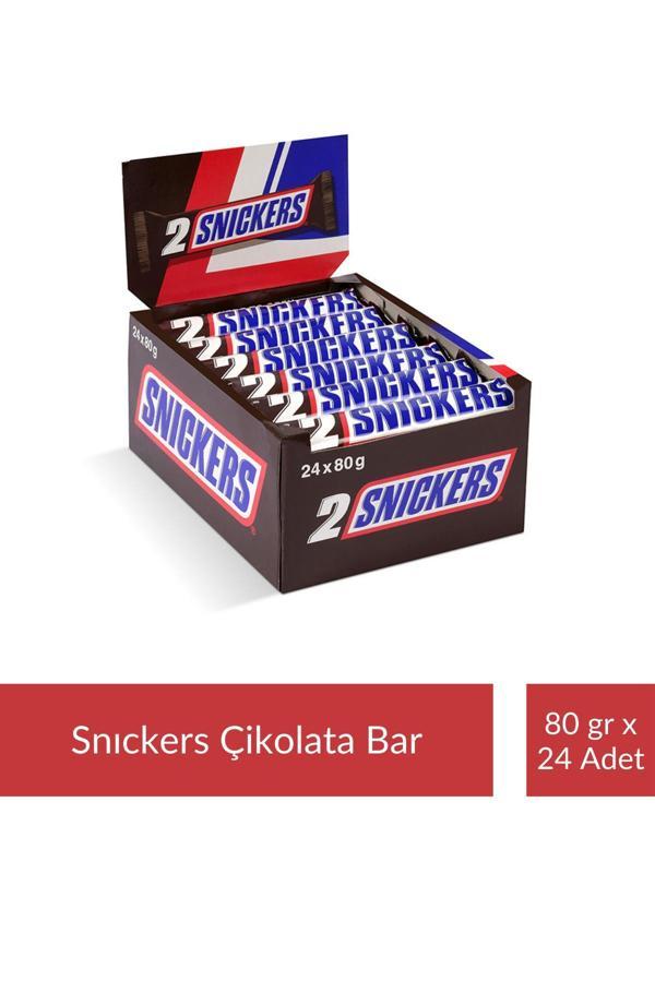 Snıckers Çikolata Bar 80 gr x 24 Adet - Image 1