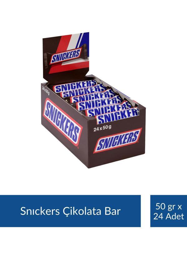 Snıckers Çikolata Bar 50 gr x 24 Adet - Image 1