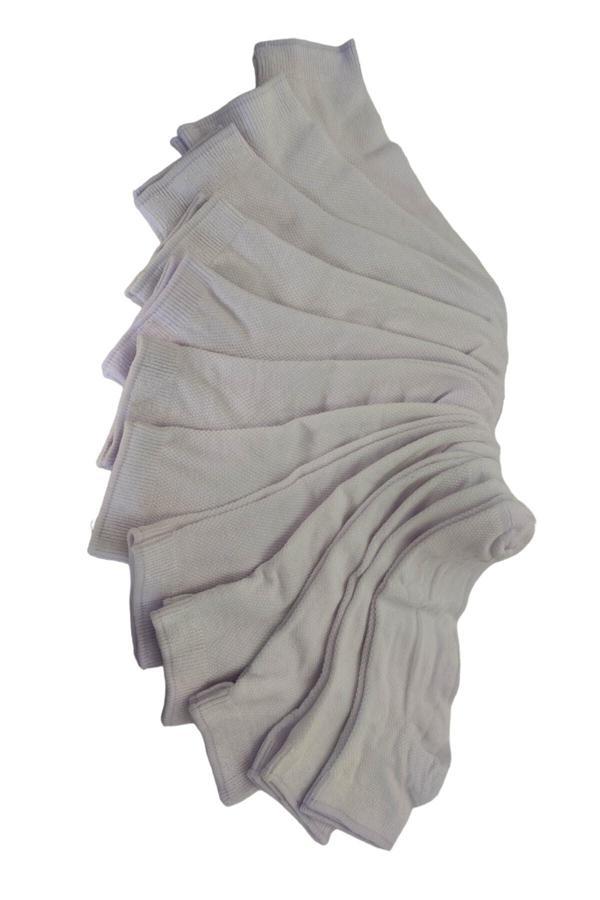 Erceys Çocuk 12'Li Yazlık Bambu Patik Çorap - Image 1