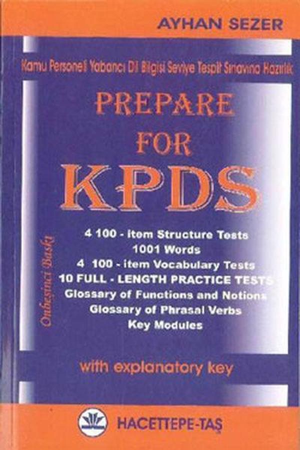Prepare For Kpds - Hacettepe - Taş Kitapçılık - Image 1