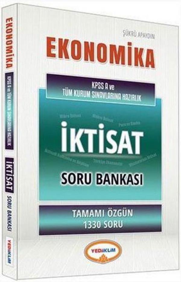 Yediiklim 2016 KPSS A Grubu Ekonomika İktisat Soru Bankası - Yediiklim Yayınları - Image 1