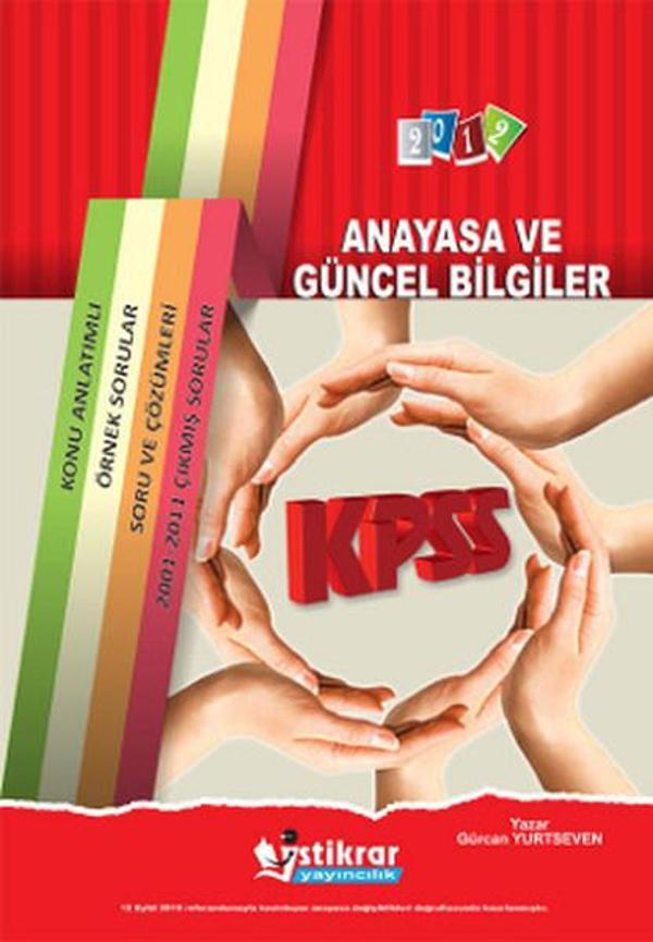 2012 KPSS Anayasa ve Güncel Bilgiler - İstikrar Yayın Dağıtım - Image 1
