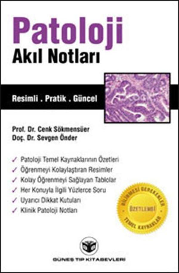 Patoloji Akıl Notları - Güneş Tıp Kitabevleri - Image 1