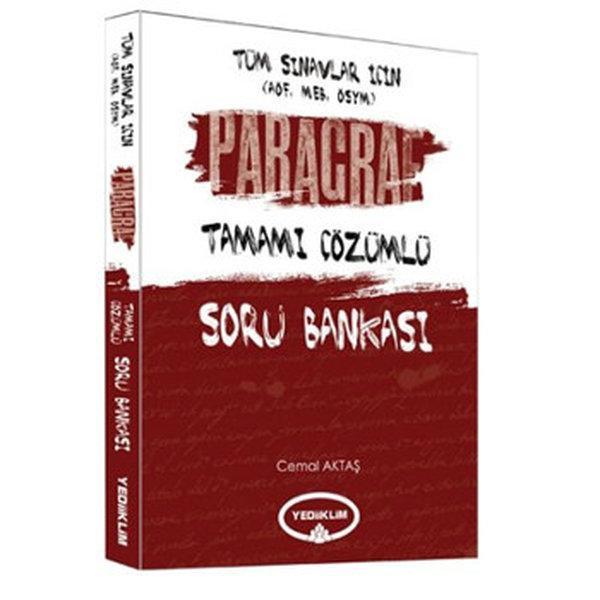 Tüm Sınavlar İçin Paragraf Tamamı Çözümlü Soru Bankası - Yediiklim Yayınları - Image 1